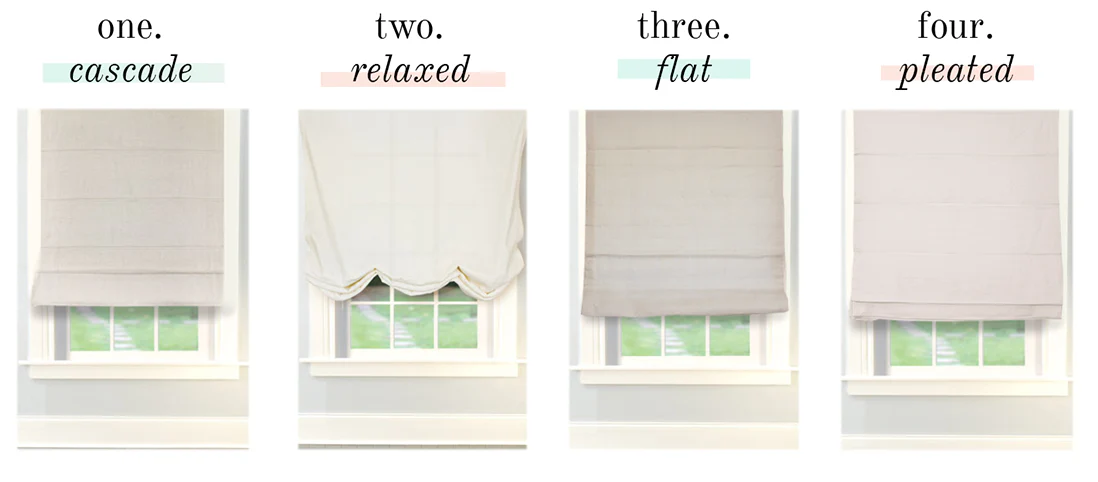 Roman Shades for Windows